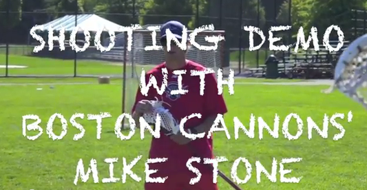 Shooting Demo with Boston Cannons' Mike Stone