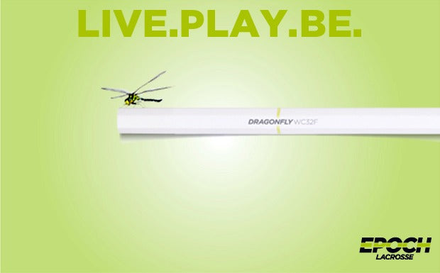 Epoch Lacrosse Reveals Project Dragonﬂy, A New Era of Lacrosse Shaft Technology