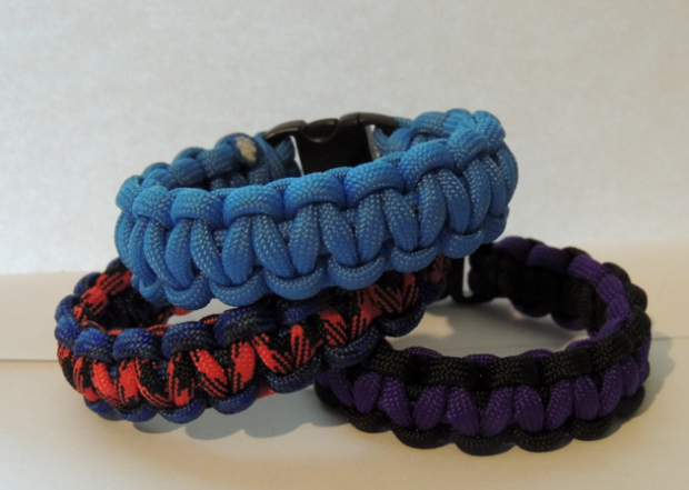 Colorful Lacrosse Sidewall Bracelets