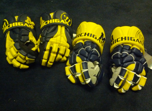 2013 Michigan Lacrosse Warrior Gloves