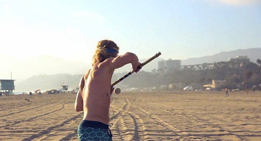 This is the Best Lacrosse Stick Trick Video Ever Featuring Matt Gibson