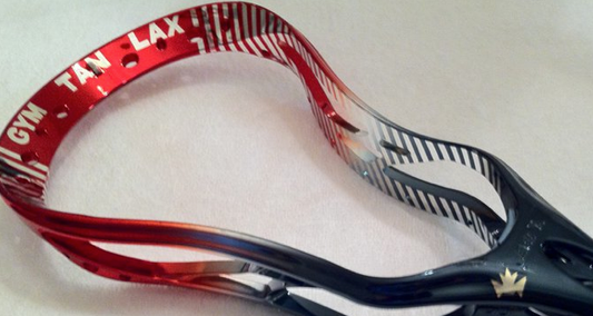 Dyed Chrome Gym Tan Lax Head Available for Purchase