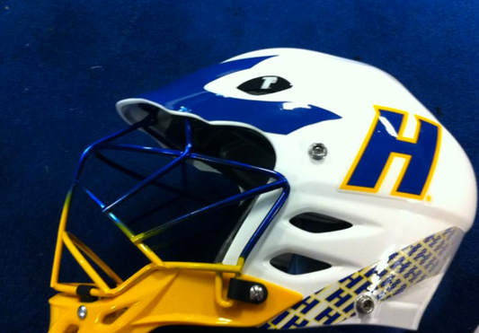 Hofstra Men's Lacrosse Warrior TII Helmet