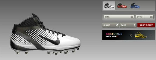 Customize Nike Air Zoom Alpha Talon Cleats with NikeiD