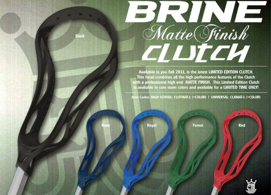 New Ad for Brine Matte Finish Clutch