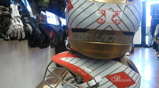 Lavin Lacrosse Helmet Decals for Premium Lacrosse