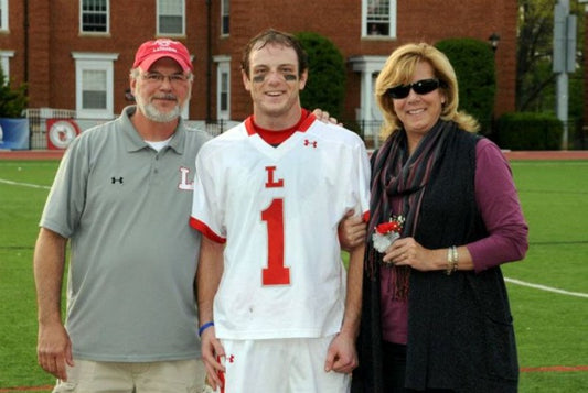 Lynchburg College Men's Lacrosse Goalie, Franc Cook, Scores Against Guilford On Senior Night!