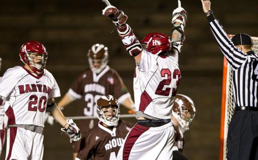 Game Highlights: Cohen Propels Harvard Lacrosse Past Brown with 5 Goals