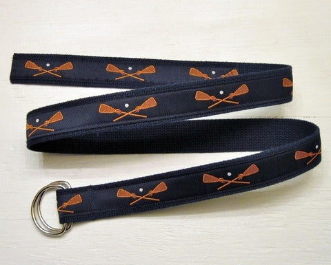 Chesapeake Ribbons Orange Lax Belt