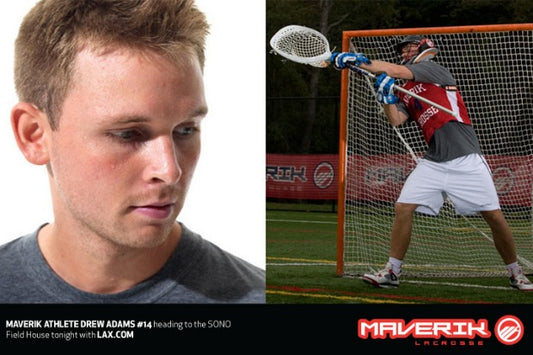Maverik Athlete and MLL Goalie of the Year Drew Adams to Attend Lax.com Pro Player Demo