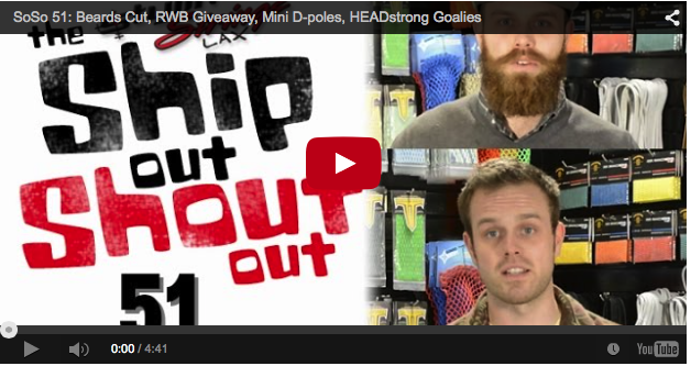 SoSo #51: Beards Cut, RWB Giveaway, Mini D-poles, HEADstrong Goalies