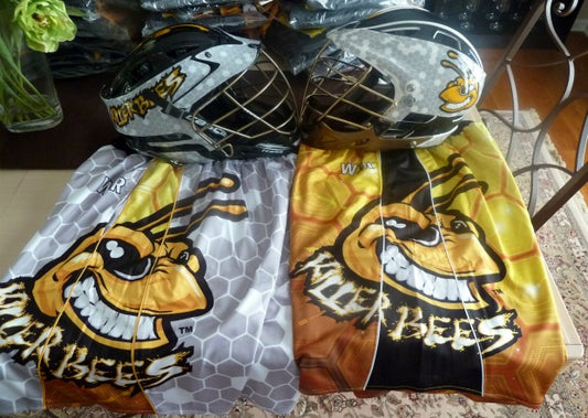 Killer Bees ProAthletics Reversible Shorts and Pro Wraps