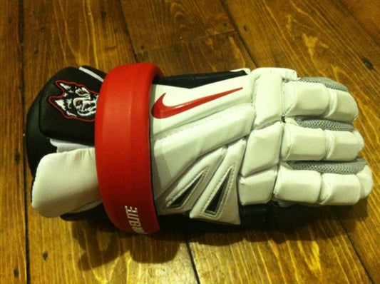 Northeastern University Huskies Custom MCLA 2013 Nike Vapor Elite Glove