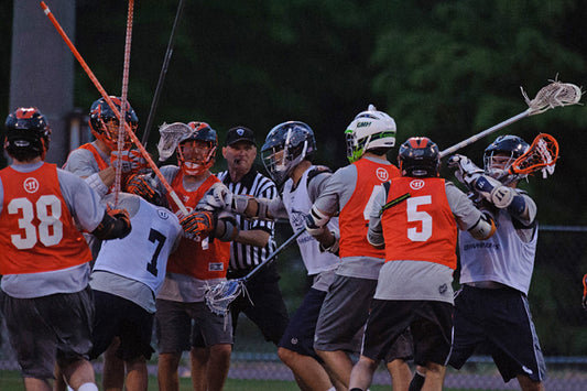 Game Photos: Denver Outlaws and Chesapeake Bayhawks Come to Blows