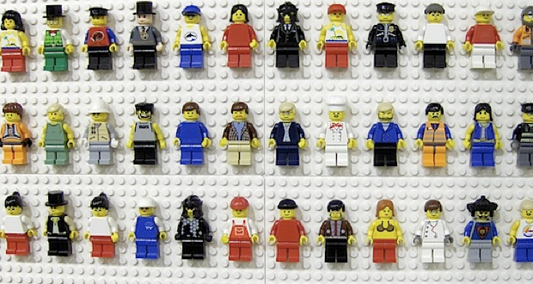 Paul Dawson Knockout Reenactment with Legos