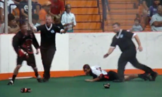Two Crippling Lacrosse Fights
