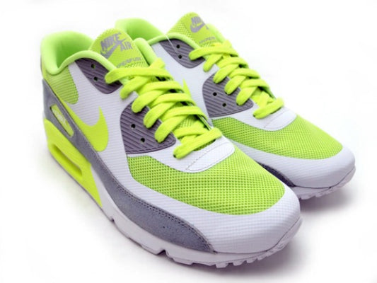 Nike Air Max 90 Premium - Volt / Wolf Grey / White