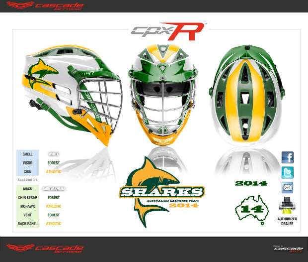 Australian Men’s National Lacrosse Team Signs Deal with Maverik/Cascade Lacrosse