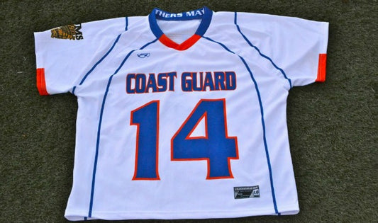 Coast Guard Academy Lacrosse -- New White Uniforms for 2013