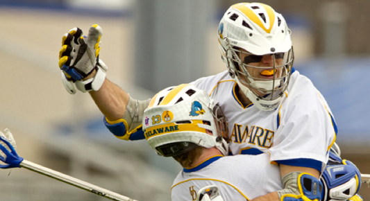 Game Highlights: Delaware Men's Lacrosse Overcome 6 Goal Deficit to Beat #8 Villanova, 13-9