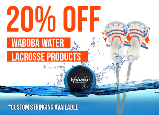 Stylin Strings Summer Water Lax Sale featuring Waboba