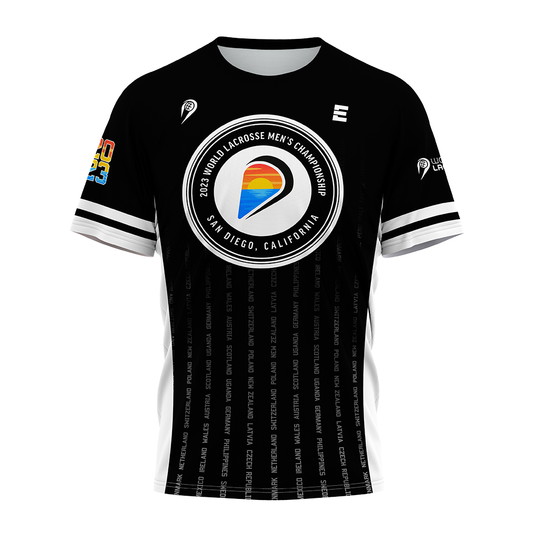 World Lacrosse Championship Commemorative Jersey -  Black