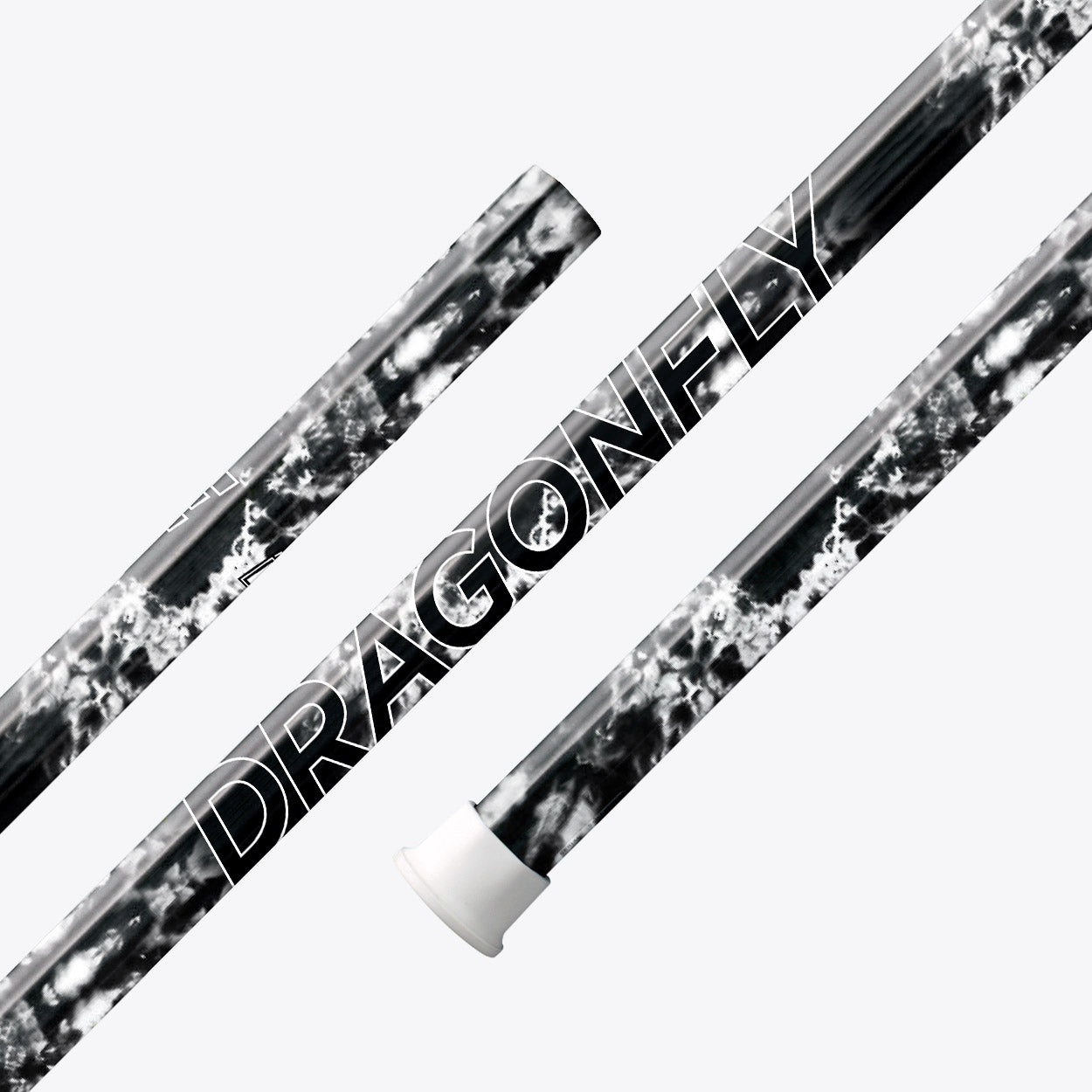 Limited Edition Black and White Tie Dye Dragonfly