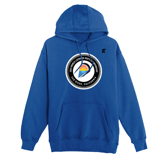 World Lacrosse Championship Hooded Sweatshirt - Royal Blue